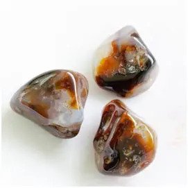 Small Tumbled Genuine Natural Fire Agate (Mexico)