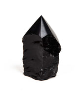Top Grade Semi-Polished Black Obsidian Point