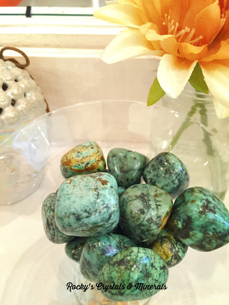 Tumbled African Turquoise