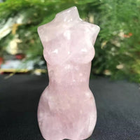 Assorted Gemstone Goddess Body Statue