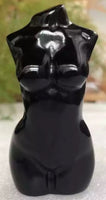 Assorted Gemstone Goddess Body Statue