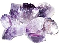 X-Small Rough Amethyst Point