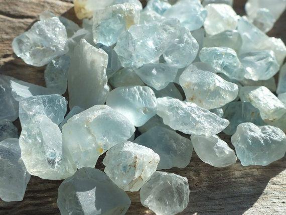 Rare Genuine Rough Blue Topaz - Main Image