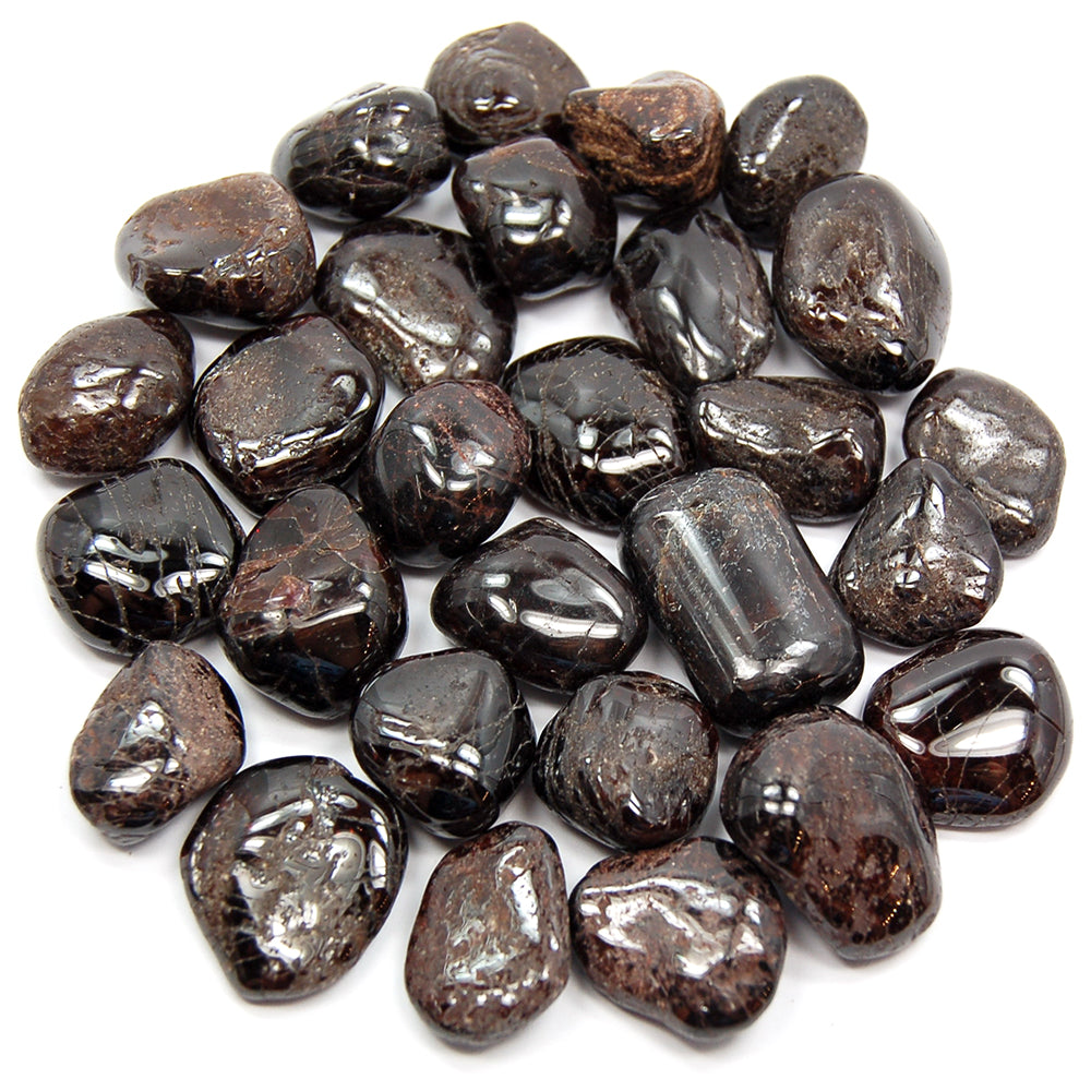 Tumbled Brazilian Garnet – Rocky's Crystals Minerals