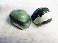 Tumbled Green Sardonyx