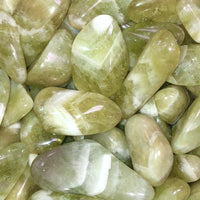 Tumbled Prasiolite (Green Amethyst)