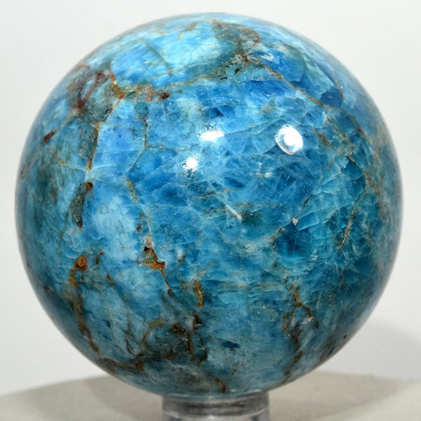 Madagascar Blue Apatite Sphere