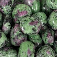 Tumbled Ruby in Zoisite