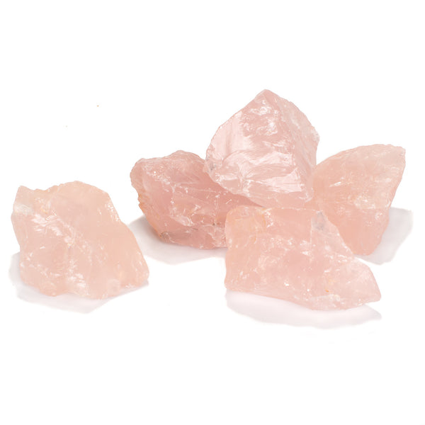 Medium Rough Brazilian Rose Quartz