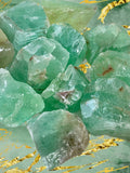 Small Rough Emerald Green Calcite
