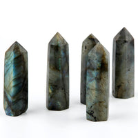 Madagascar Labradorite Point - Flash color will vary