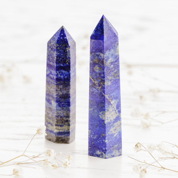Premium Untreated Lapis Lazuli Point