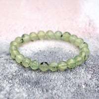 Rare Australian Prehnite/ Epidote Beaded Bracelet