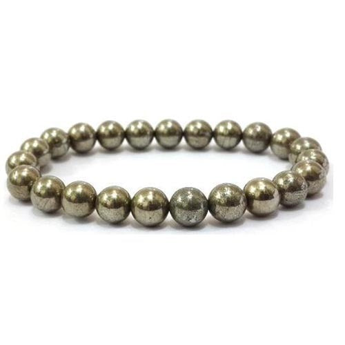 X-Small Pyrite Beaded Bracelet