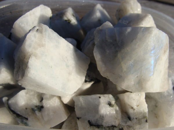 Rough Rainbow Moonstone