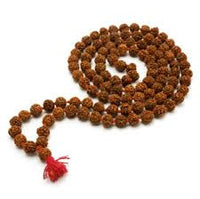 Rudraksha Mala Bead Necklace