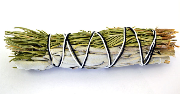 Small Rosemary & White Sage Bundle